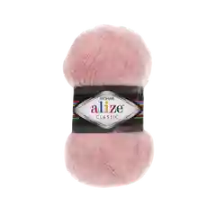 Пудровый пряжа Alize Mohair Classic new, Ализе Мохер Классик