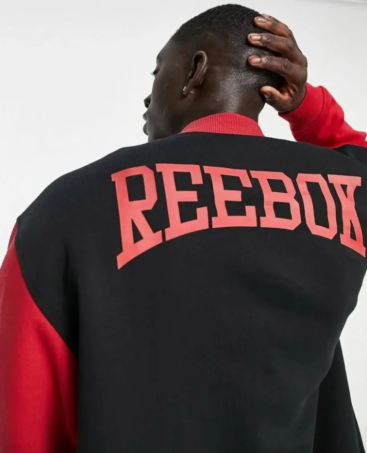 Черный куртка Reebok HC5709 CL BBALL VARSITY JACKET