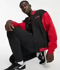Черный куртка Reebok HC5709 CL BBALL VARSITY JACKET