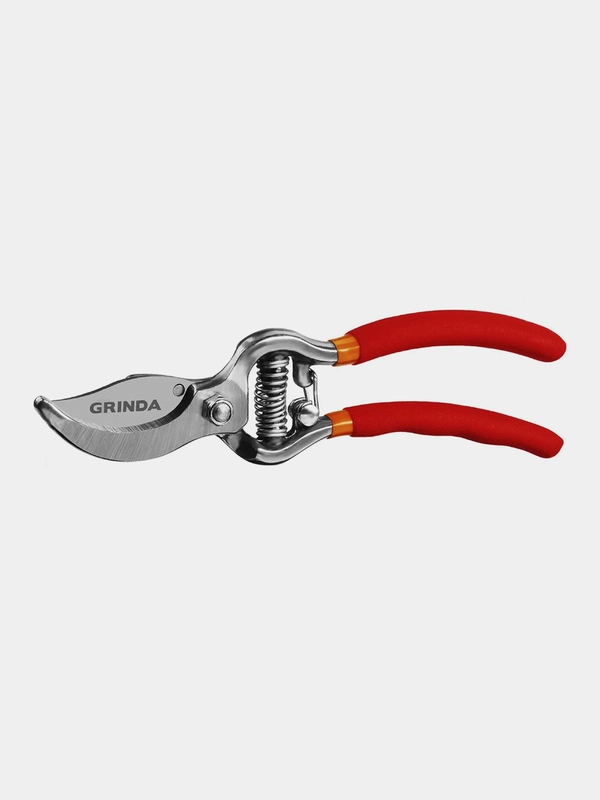 Секатор садовый цельнокованый GRINDA, плоскостной