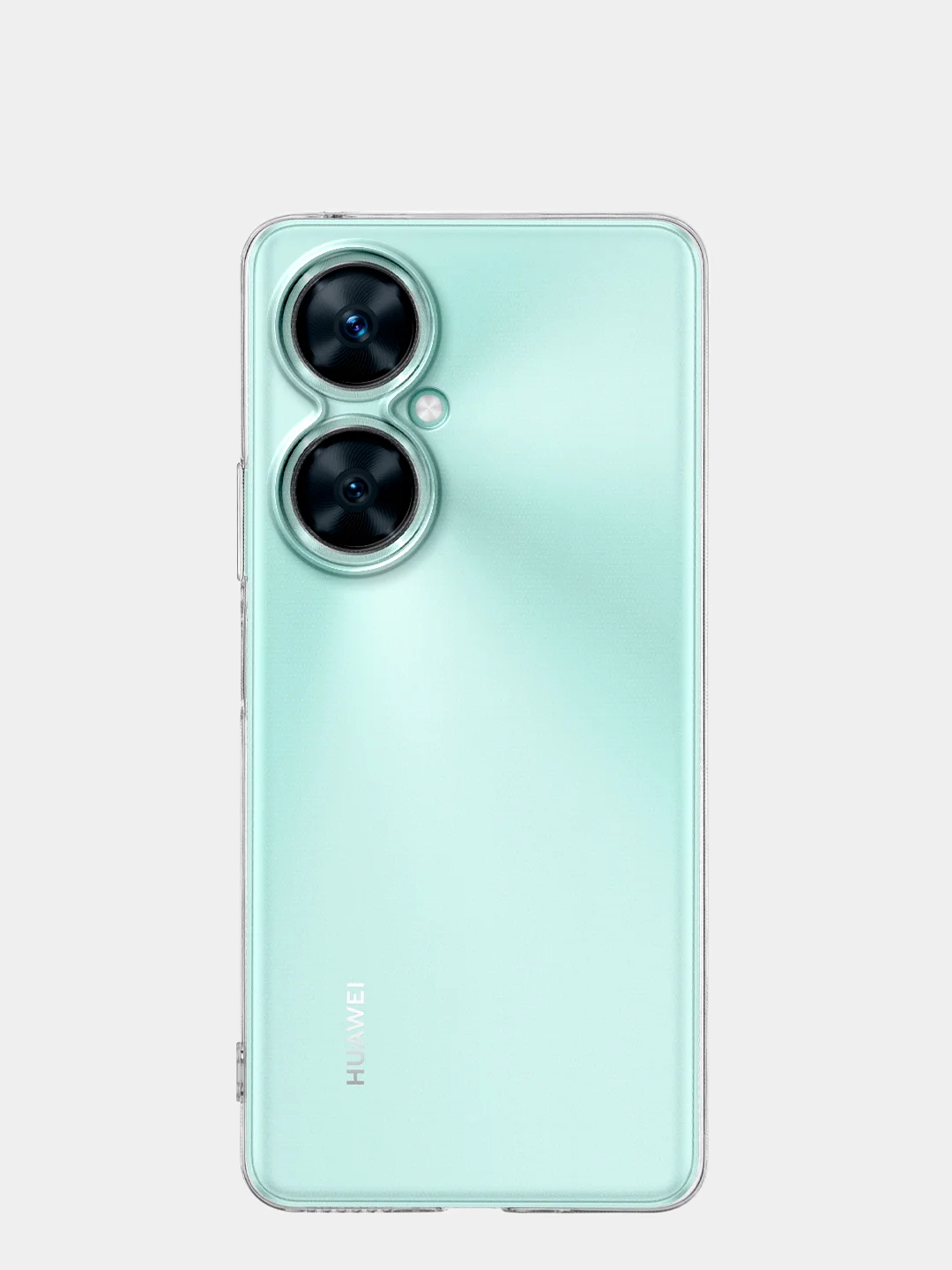 Прозрачный чехол для Huawei Nova 12 Pro/12/11 Pro/11i силиконовый BROSCORP матовый/прозрачный тонкий
