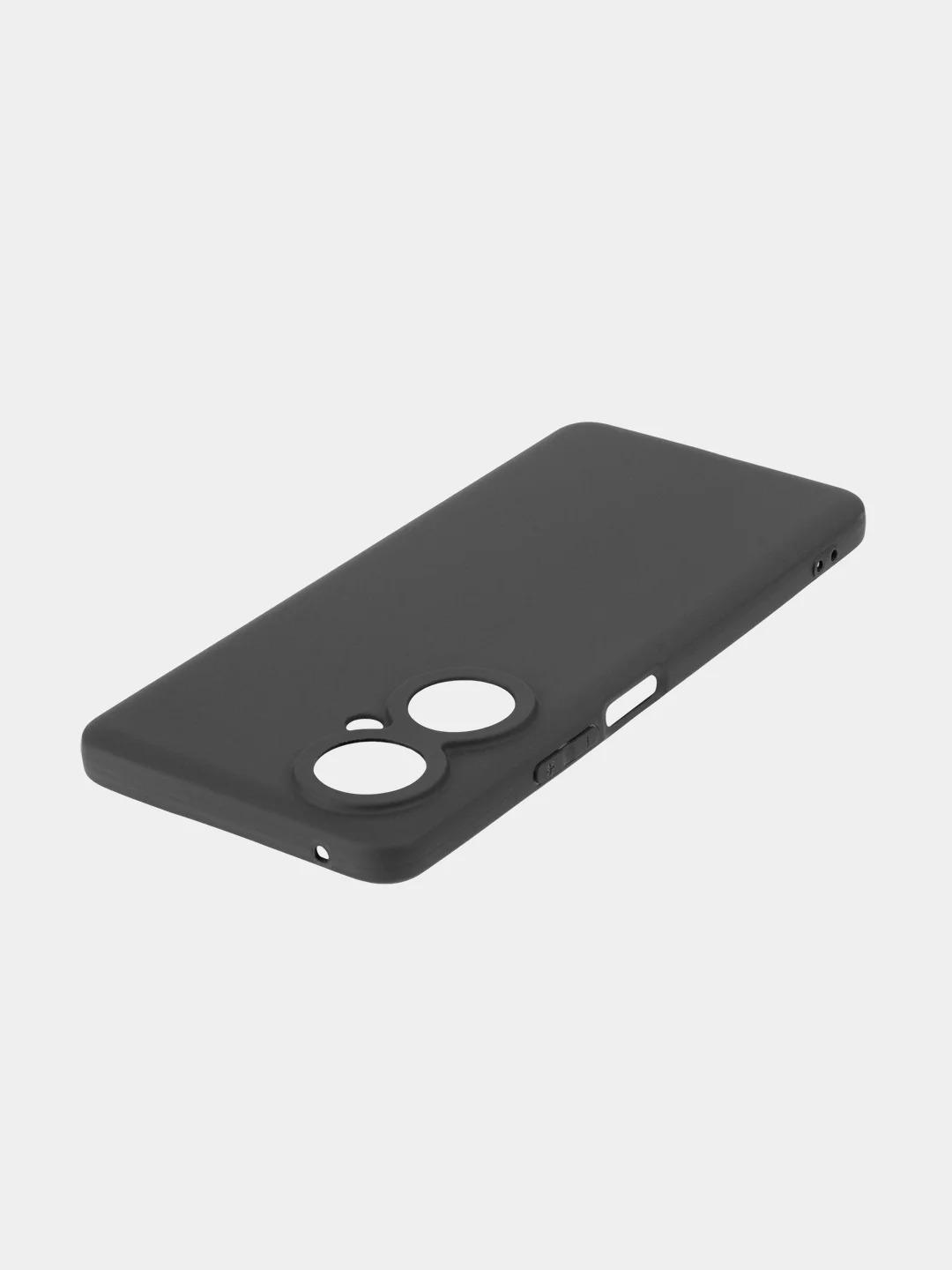 Черный чехол для Huawei Nova 12 Pro/12/11 Pro/11i силиконовый BROSCORP матовый/прозрачный тонкий