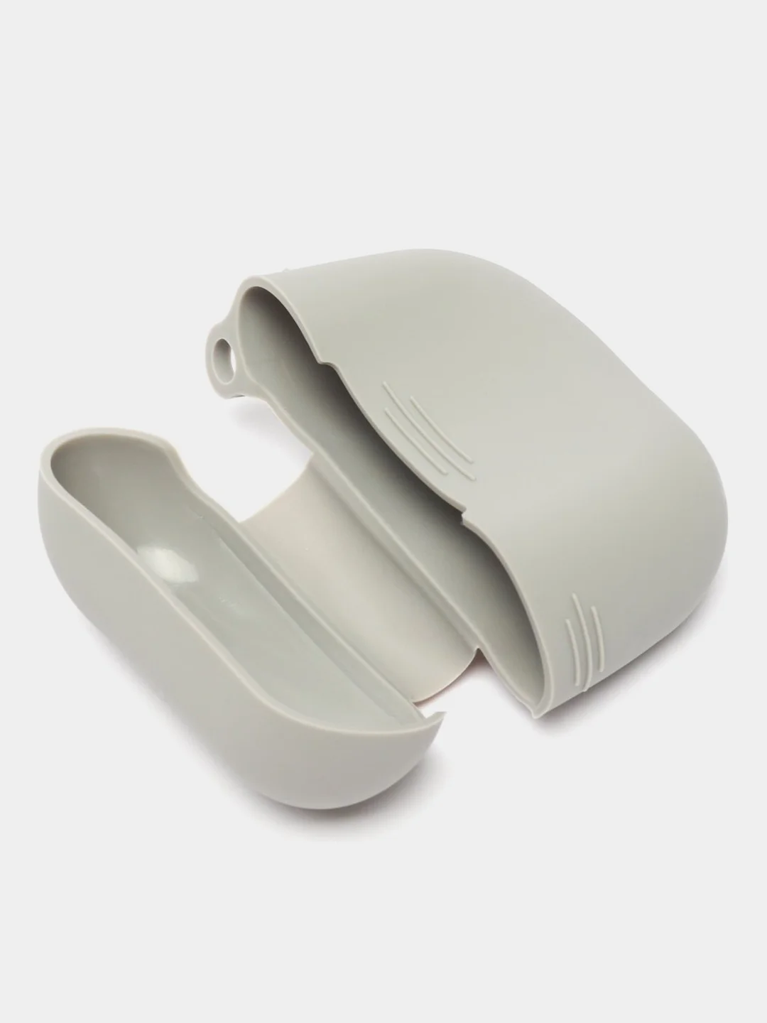 Серый меланж чехол для наушников Apple AirPods 3, 18 цветов