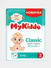 Подгузники трусики детские размер M для детей с весом 6-10 кг 38 шт Mykiddo Classic
