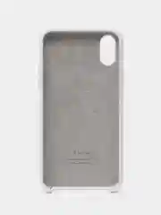 Белый чехол Silicone Case ( Чехол силиконовый ) для iPhone X