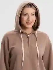 Бежевый меланж костюм спортивный женский