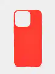 Красный чехол силиконовый  iPhone 13, 13 Mini, 13 Pro, 13 Pro Max матовый, цветной, на айфон