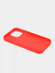 Красный чехол силиконовый  iPhone 13, 13 Mini, 13 Pro, 13 Pro Max матовый, цветной, на айфон