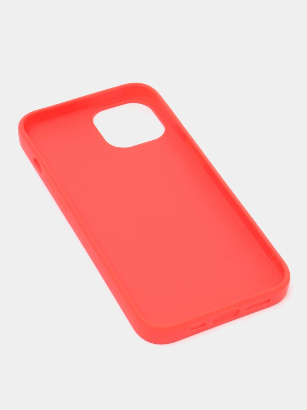 Красный чехол силиконовый iPhone 13, 13 Mini, 13 Pro, 13 Pro Max матовый, цветной, на айфон