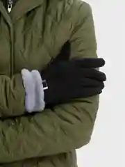 Черный перчатки женские зимние