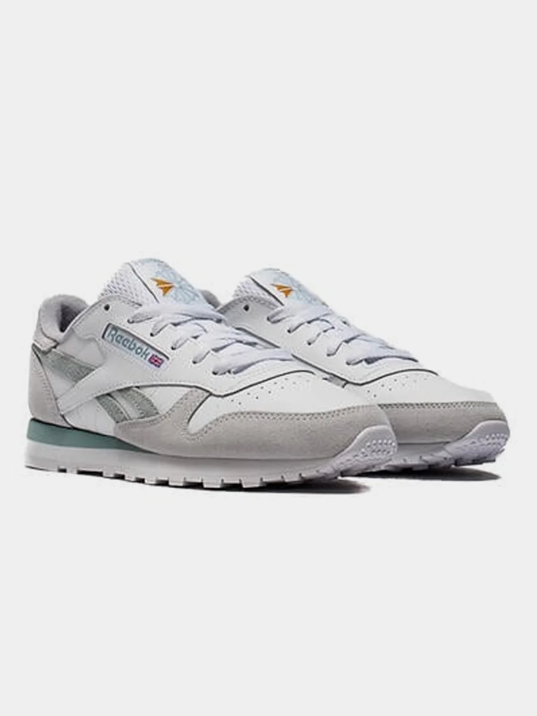 Белый кроссовки Reebok GW3801 CLASSIC LEATHER