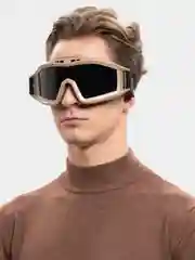 Бежевый очки спортивные