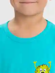 Бирюзовый пижама детская