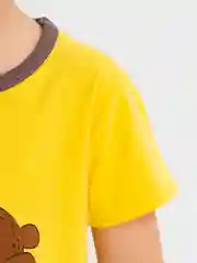 Желтый пижама детская