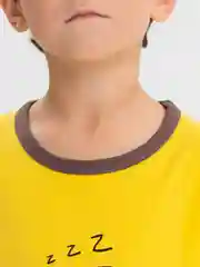 Желтый пижама детская