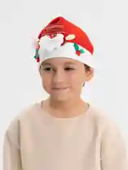 Коралловый шапка новогодняя
