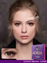 Цветные Контактные линзы Adria Elegant color (2 линзы) 8,6/ 14,2/ (-0,00) - (-6,00)
