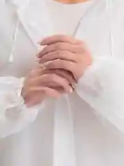 Белый дождевик с капюшоном многоразовый, мужской, женский, плащ-накидка от дождя