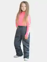 Серый брюки детские на флисе, осень Arctic kids