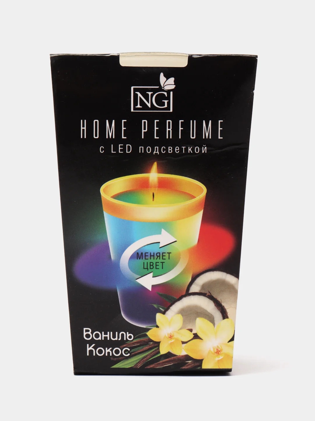 Свеча ароматизированная с LED-подсветкой