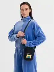 Черный сумка женская, через плечо