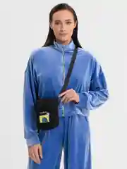 Черный сумка женская, через плечо