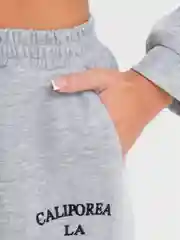 Серый костюм спортивный женский