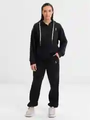 Черный костюм спортивный женский