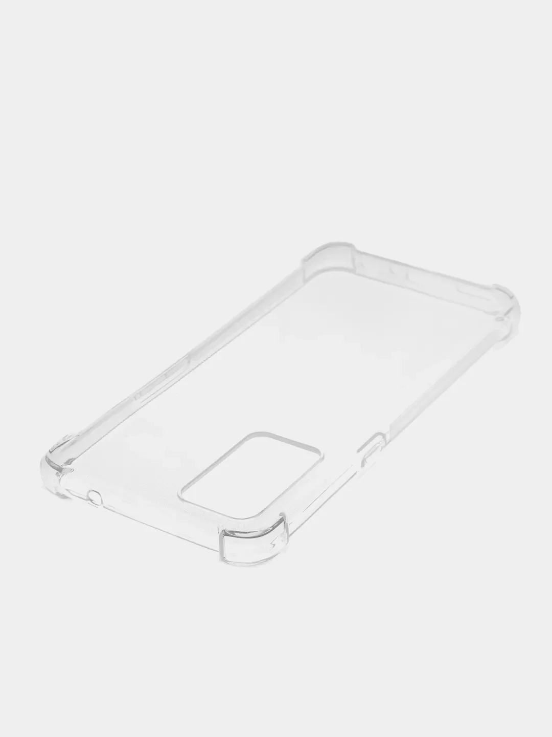 Прозрачный противоударный чехол для Realme GT Master Edition силиконовый BROSCORP прозрачный с углами