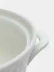 Белый супница LR, с крышкой, 2,3 л