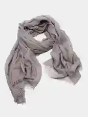 Серый меланж платок на голову, женский