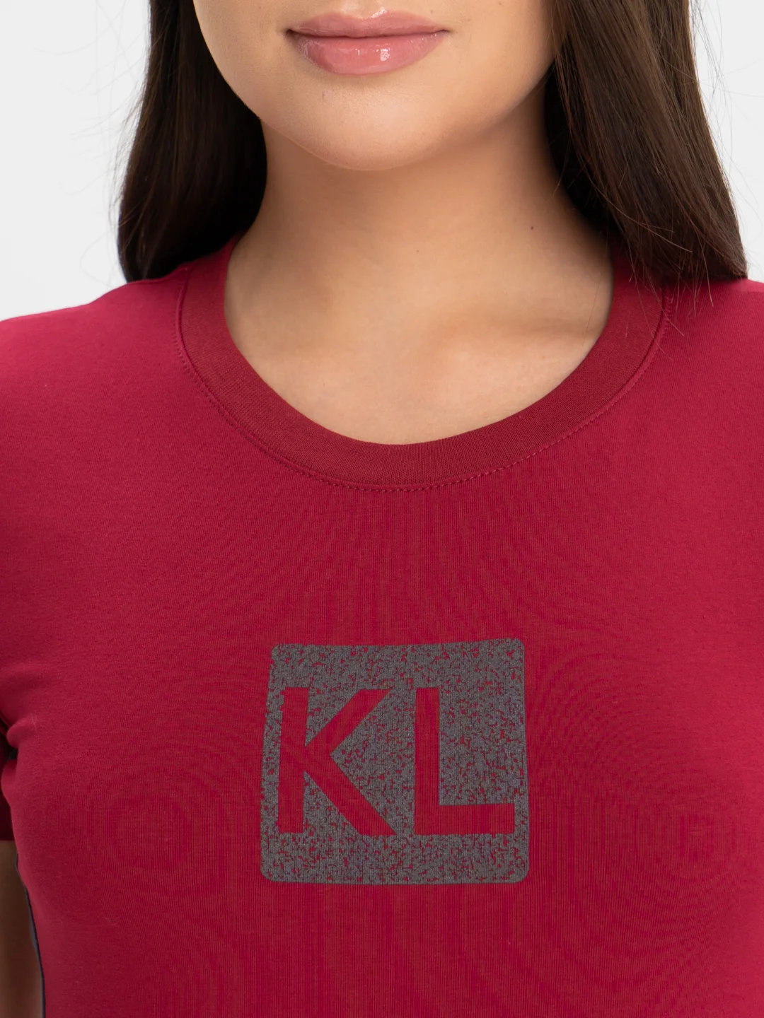 Багровый платье KL КЛП1390П7 бордовый, KLERY