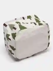 Зеленый текстильная корзина (ящик) для хранения