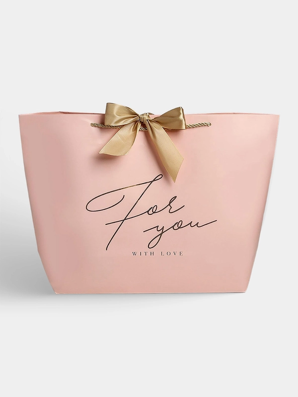 Пакет подарочный "For you with love", 46 х 31 х 13 см