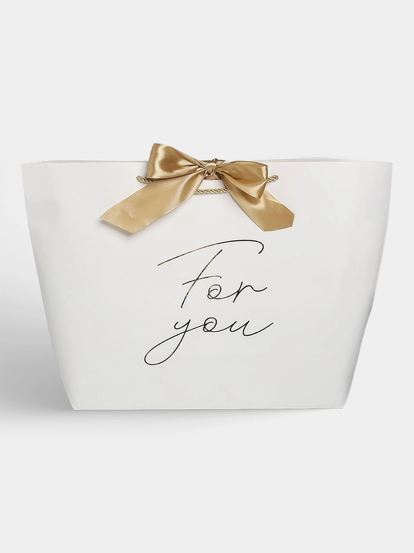 Пакет подарочный "For you", 42 х 27,5 х 12 см