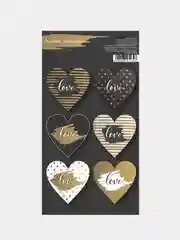 Набор наклеек Love / Любовь / Пасха / День рождения