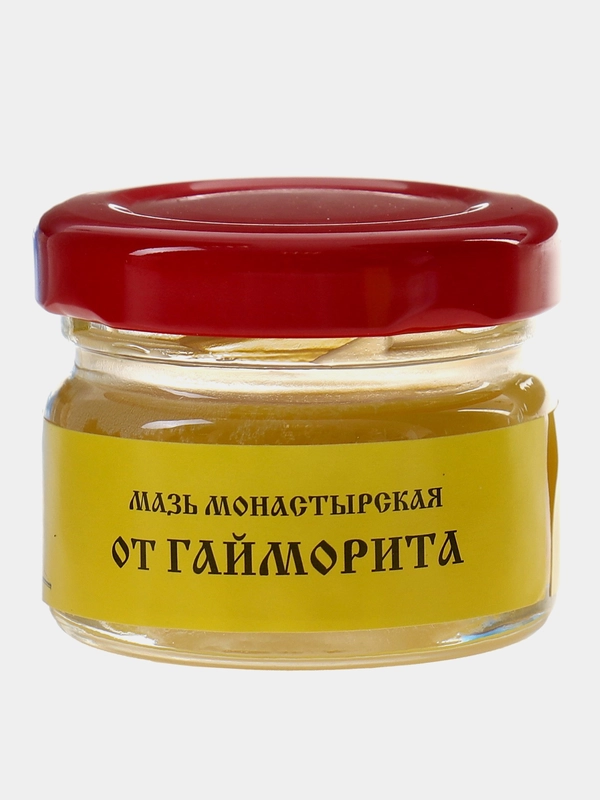 Мазь Бизорюк "Монастырская. От гайморита", 25 мл