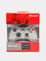 Белый геймпад для XBox 360, проводной