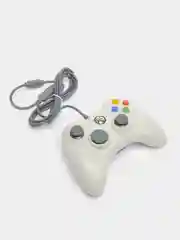 Белый геймпад для XBox 360, проводной