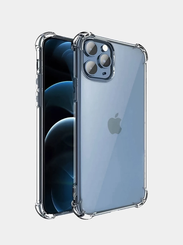 Силиконовый чехол для iPhone 7, 8, 7+, 8 Plus, 11, 11 Pro, 11 Pro Max с усиленными краями