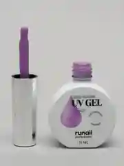 Лавандовый уф гель для наращивания/Цветной жидкий уф гель/Гель лак Runail Professional, 15 мл