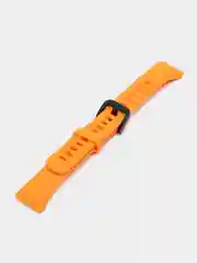 Светло-оранжевый спортивный силиконовый ремешок для Huawei Honor Band 6