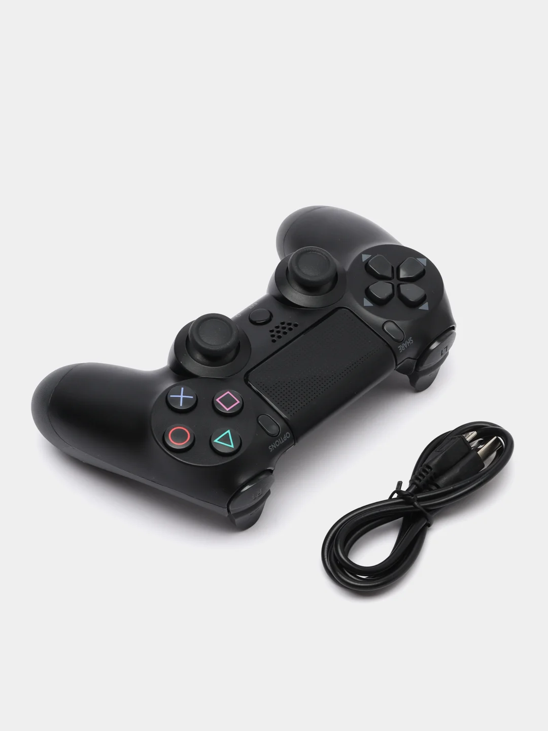 Черный геймпад джойстик для PS4, ПК, телефона, беспроводной