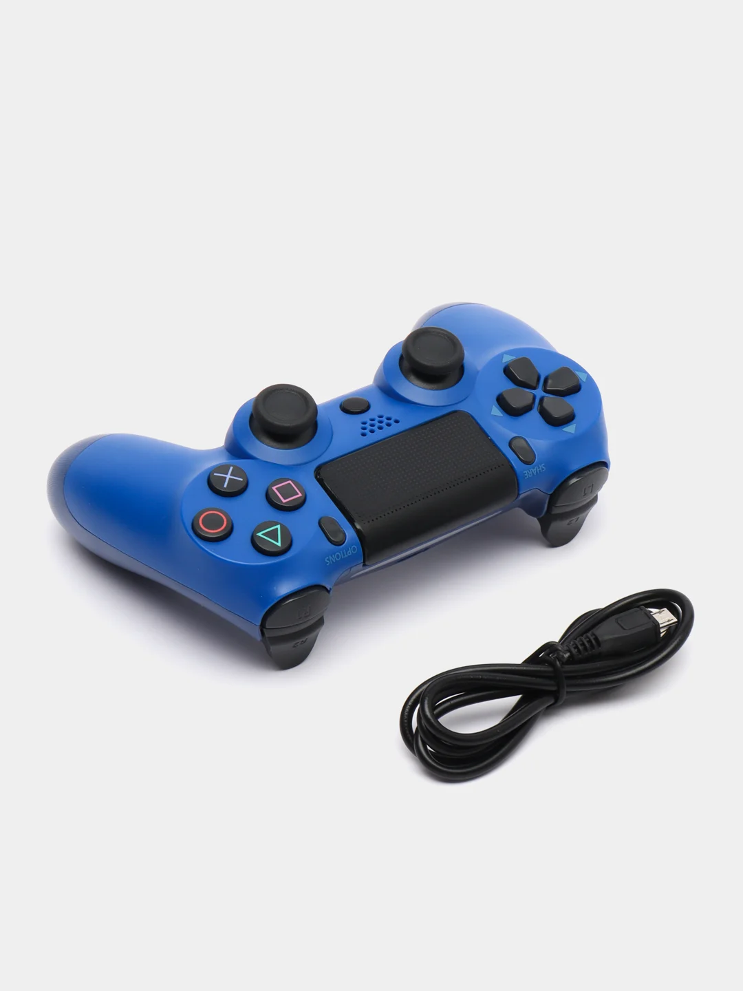 Синий геймпад джойстик для PS4, ПК, телефона, беспроводной