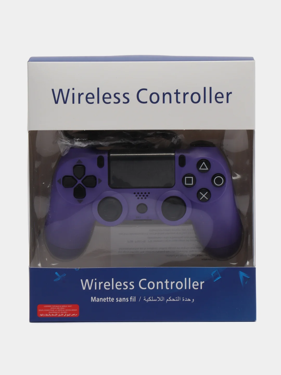 Фиолетовый геймпад джойстик для PS4, ПК, телефона, беспроводной