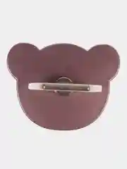Розовый держатель-подставка с кольцом для телефона LuazON, в форме "Мишки"