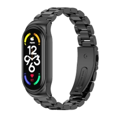Металлический ремешок для Xiaomi Mi Band 3 / 4 / 5 / 6 / 7