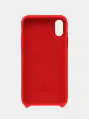Красный чехол Silicone Case ( Чехол силиконовый ) для iPhone X