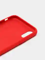 Красный чехол Silicone Case ( Чехол силиконовый ) для iPhone X