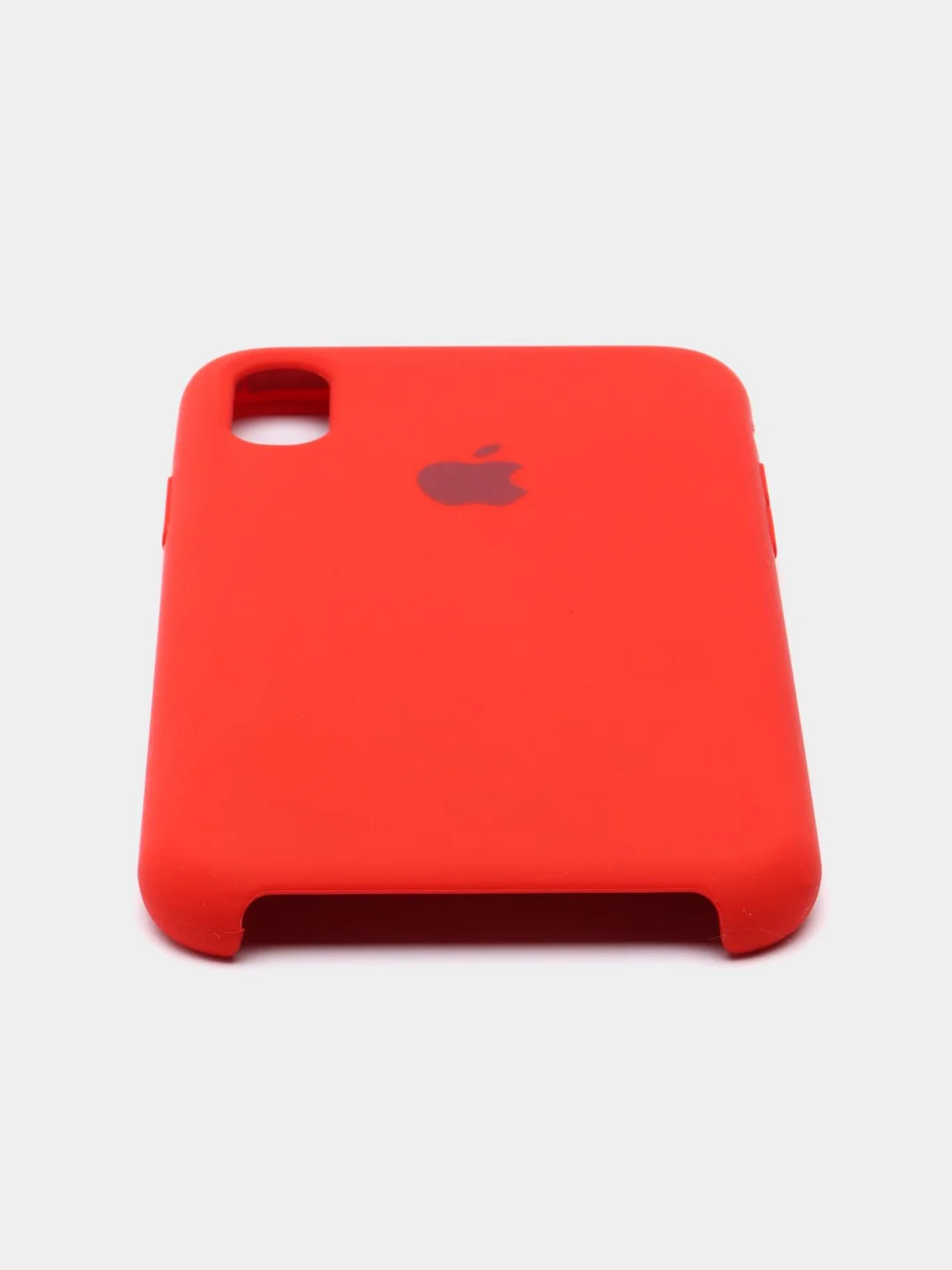 Красный чехол Silicone Case ( Чехол силиконовый ) для iPhone X